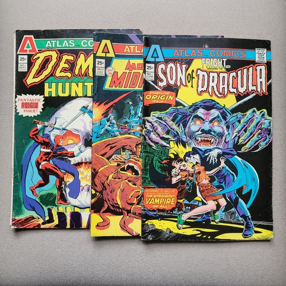 ATLAS COMICS 1975 Comic Books Bundle - Picture 2 of 8